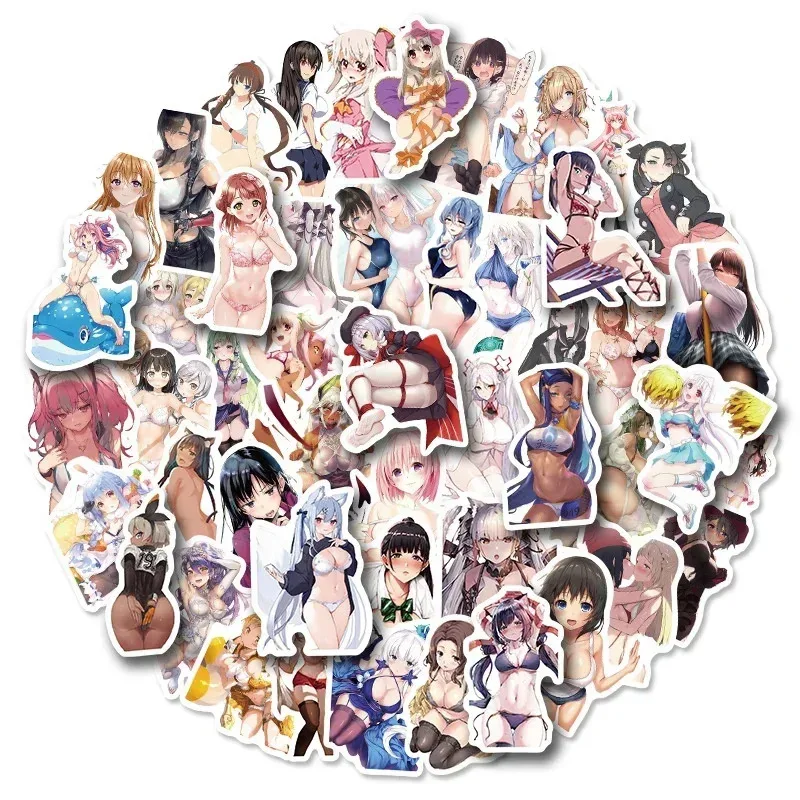 50pcs Anime Erotic Cute Bikini Sexy Girls Cartoon Sticker Laptop Skateboard Waterproof Graffiti DIY Adult Decals
50pcs Anime Erotic Cute Bikini Sexy Girls Cartoon Sticker Laptop Skateboard Waterproof Graffiti DIY Adult Decals