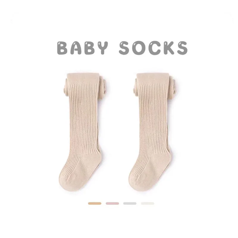 Warm Knitted Baby Tights Cotton Solid Color Toddler Stocking Breathable Kids Pantyhose
Warm Knitted Baby Tights Cotton Solid Color Toddler Stocking Breathable Kids Pantyhose