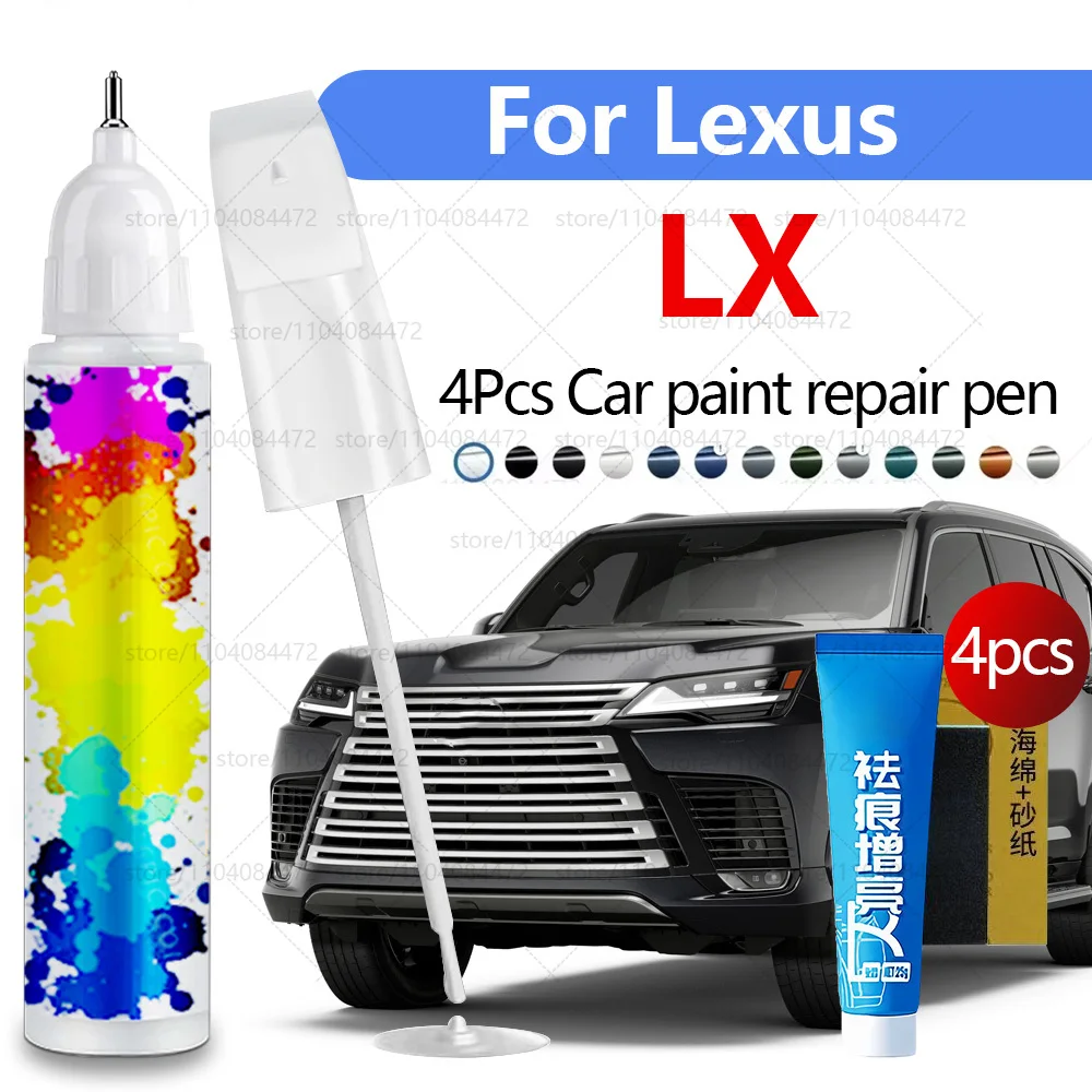 Car Paint Repair Pen For 1996-2025 Lexus LX Paint Scratch Repair Accessories 4PCS White 083 Black 202 Green 6X4 Silver 1J7 Gray
Car Paint Repair Pen For 1996-2025 Lexus LX Paint Scratch Repair Accessories 4PCS White 083 Black 202 Green 6X4 Silver 1J7 Gray