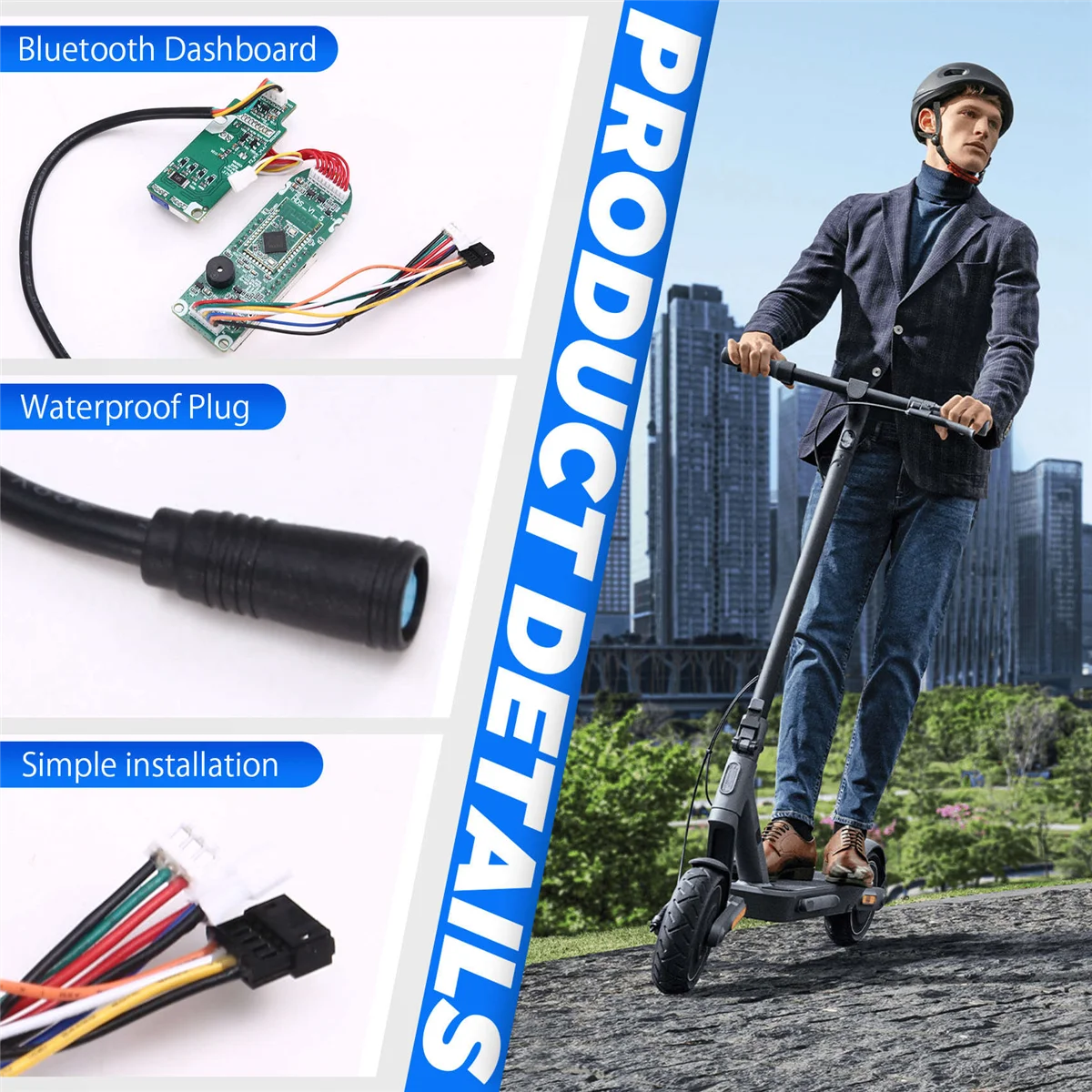 【Livraison-Rapide!】{Dashboard Controller for Xiaomi Electric Scooter 4 Lite Display Bluetooth Circuit Board Motherboard Parts
【Livraison-Rapide!】{Dashboard Controller for Xiaomi Electric Scooter 4 Lite Display Bluetooth Circuit Board Motherboard Parts