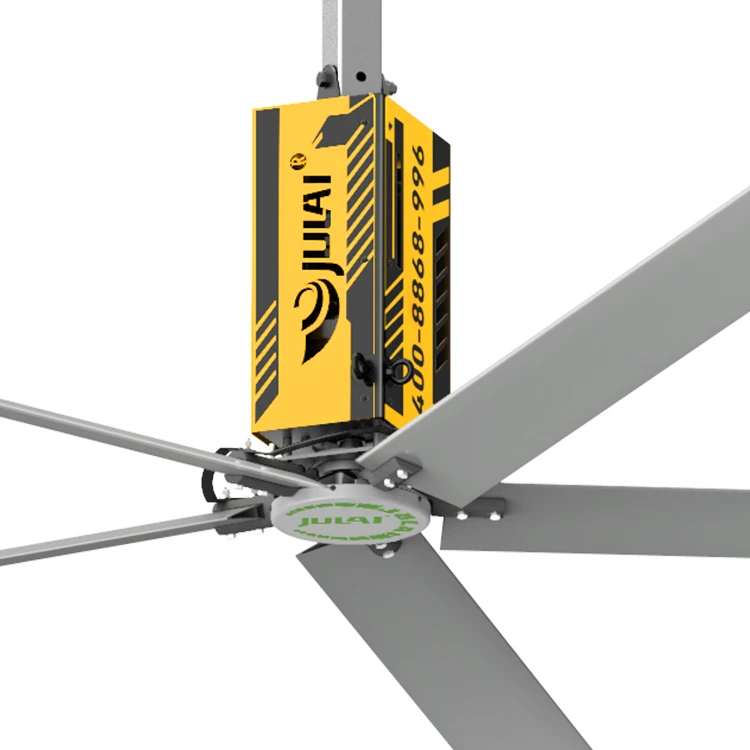 JU LAI Hot Sale Big Hvls Industrial Fan OEM Industrial Fans 16/18/20/24 FT Large Ceiling Fans
JU LAI Hot Sale Big Hvls Industrial Fan OEM Industrial Fans 16/18/20/24 FT Large Ceiling Fans