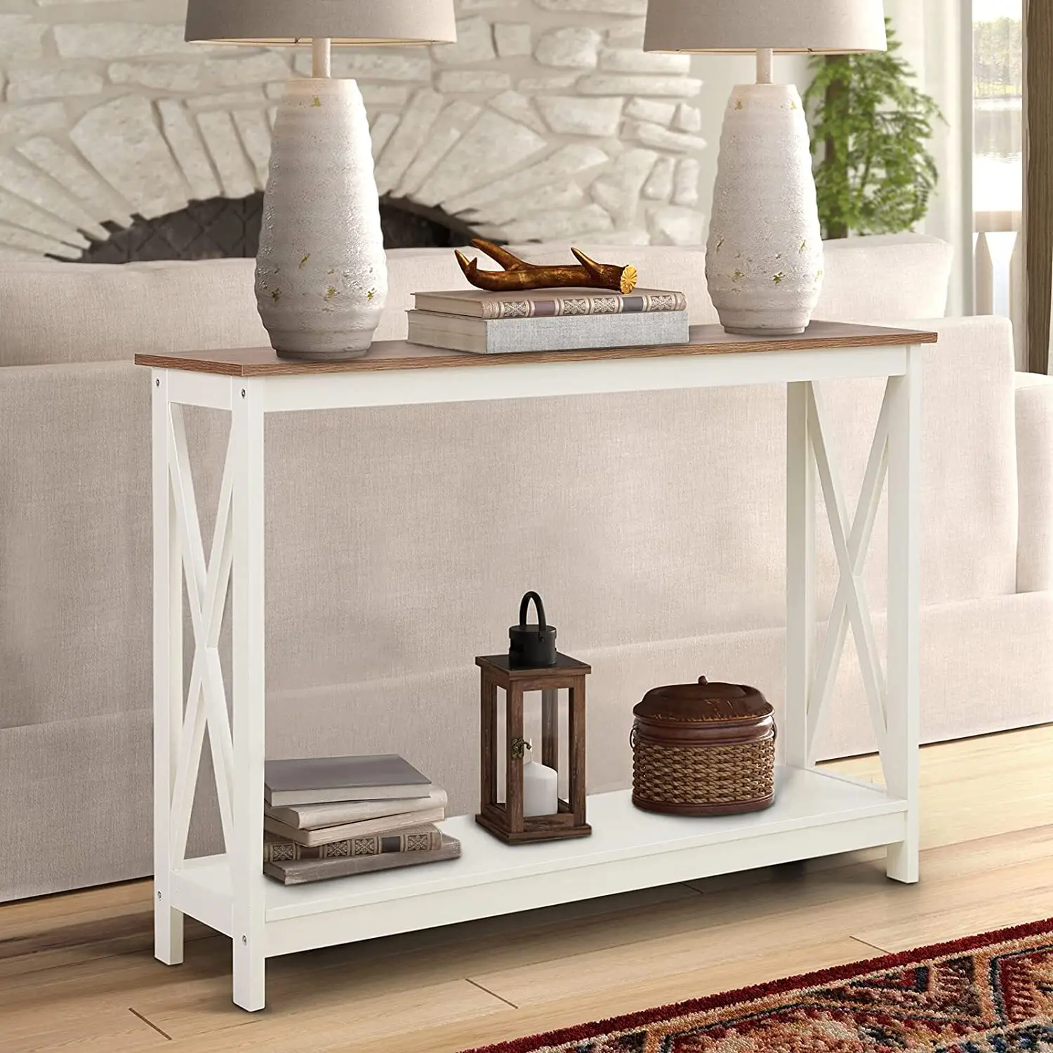 Console Table For Entryway Storage Shelf Entry Modern Farm Accent Sofa Ivory
Console Table For Entryway Storage Shelf Entry Modern Farm Accent Sofa Ivory