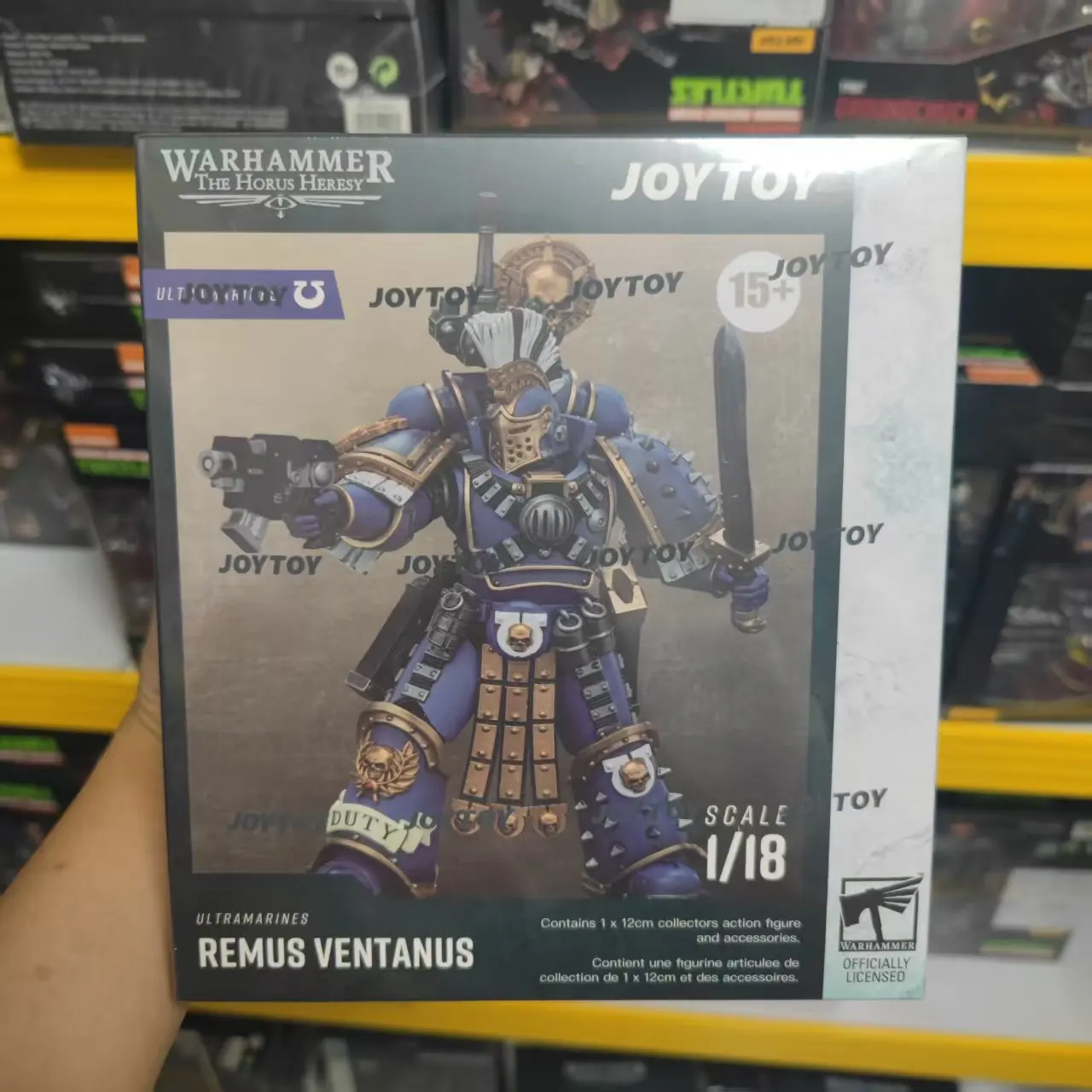 【In stock】 JOYTOY Warhammer 40K Ultramarines Remus Ventanus Model Anime 1/18 Action Figure Toys
【In stock】 JOYTOY Warhammer 40K Ultramarines Remus Ventanus Model Anime 1/18 Action Figure Toys