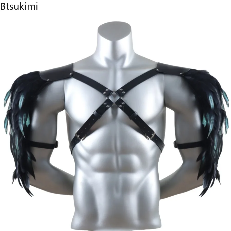 Накидка с перьями в готическом стиле для мужчин и женщин, доспехи на плечо, шаль, аксессуары для вечеринок, средневековые костюмы для косплея, реквизит
Накидка с перьями в готическом стиле для мужчин и женщин, доспехи на плечо, шаль, аксессуары для вечеринок, средневековые костюмы для косплея, реквизит