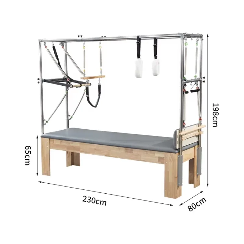 Deren Factory Direct Sales Pilates Reformers Oak 3-in-1 Oak 304Stainless Steel Accessories Microfiber Leather
Deren Factory Direct Sales Pilates Reformers Oak 3-in-1 Oak 304Stainless Steel Accessories Microfiber Leather