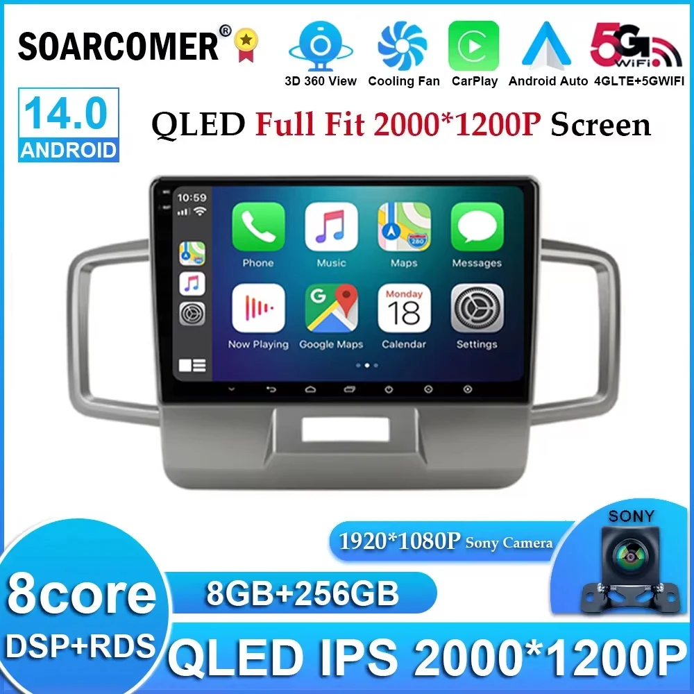 Android 14 For Honda Freed Spike 2008-2016 Stereo Vidoe Player Carplay Car Radio 4G Multimedia GPS Navigation Touchscreen NO DVD
Android 14 For Honda Freed Spike 2008-2016 Stereo Vidoe Player Carplay Car Radio 4G Multimedia GPS Navigation Touchscreen NO DVD