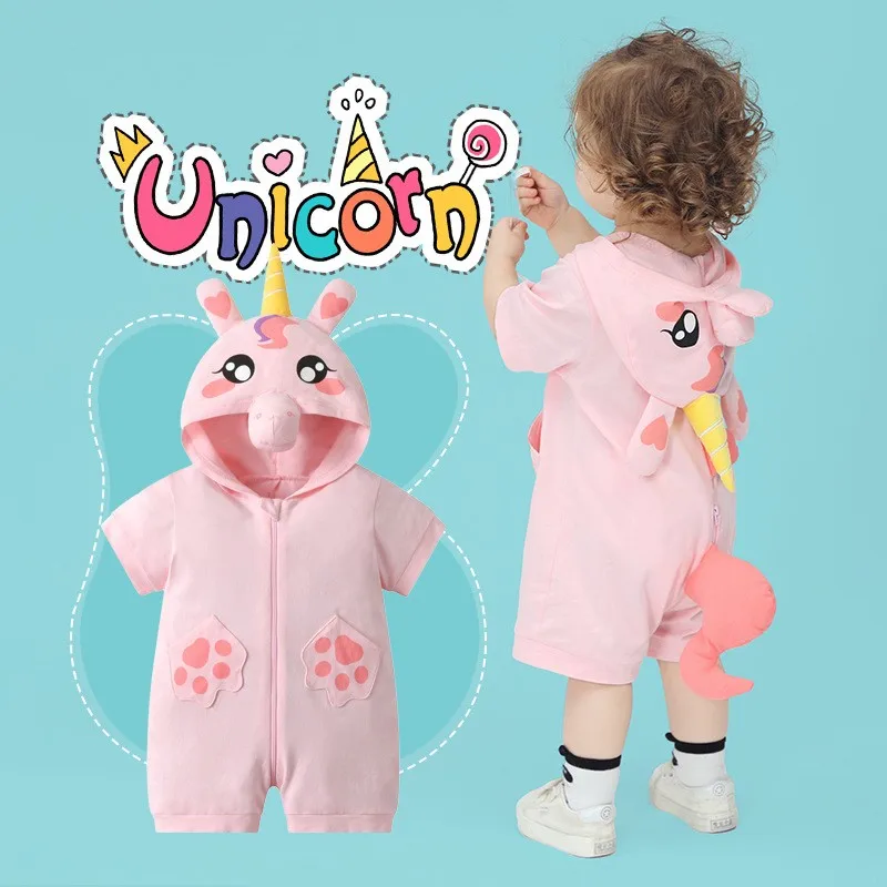 Summer new baby short-sleeved unicorn play costume Halloween Christmas baby girl treasure dress one-piece hoodie Haoyi climbing
Summer new baby short-sleeved unicorn play costume Halloween Christmas baby girl treasure dress one-piece hoodie Haoyi climbing