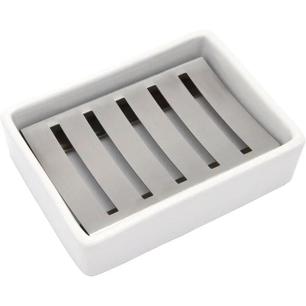 Double Layer Stainless Steel Soap Dish with Drainage for Bathroom and Shower
Double Layer Stainless Steel Soap Dish with Drainage for Bathroom and Shower