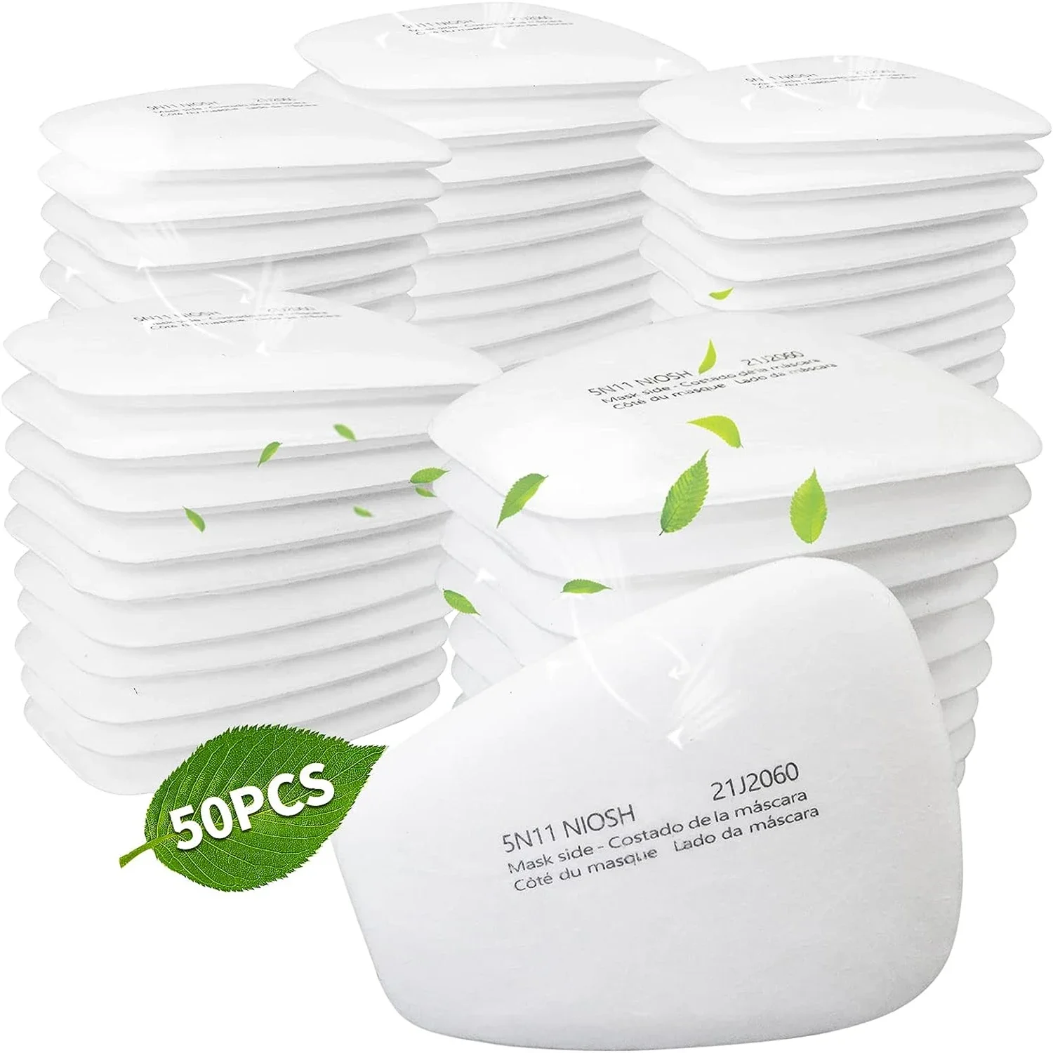 5N11 Particulate Filter Cottons Respirator Fabric Filter Replacement for 3m 6000 6100 6200 6800 7501 7502 FF402 Series Gas Masks
5N11 Particulate Filter Cottons Respirator Fabric Filter Replacement for 3m 6000 6100 6200 6800 7501 7502 FF402 Series Gas Masks