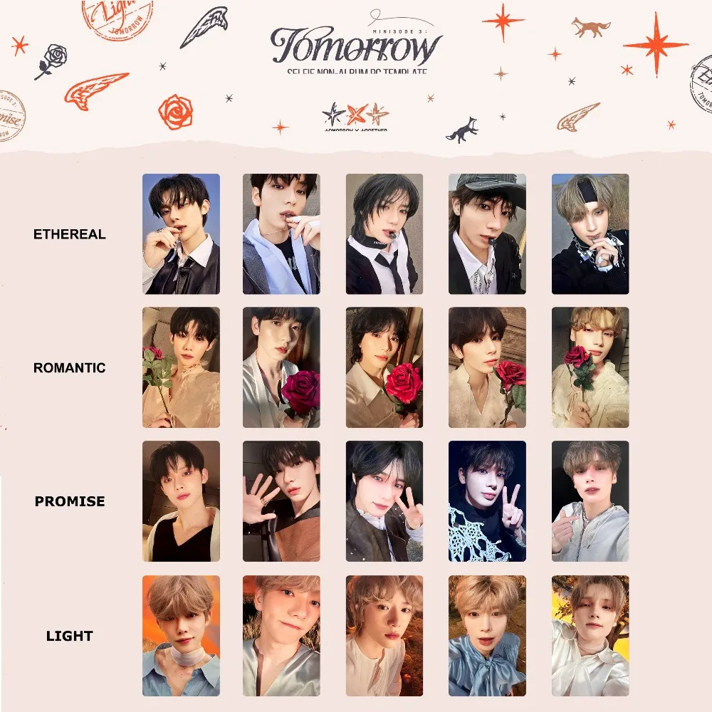 Kpop Album Lomo Card Photocard Set HD Printed Idol Postcard for Fans Scrapbooking Decor
Kpop Album Lomo Card Photocard Set HD Printed Idol Postcard for Fans Scrapbooking Decor