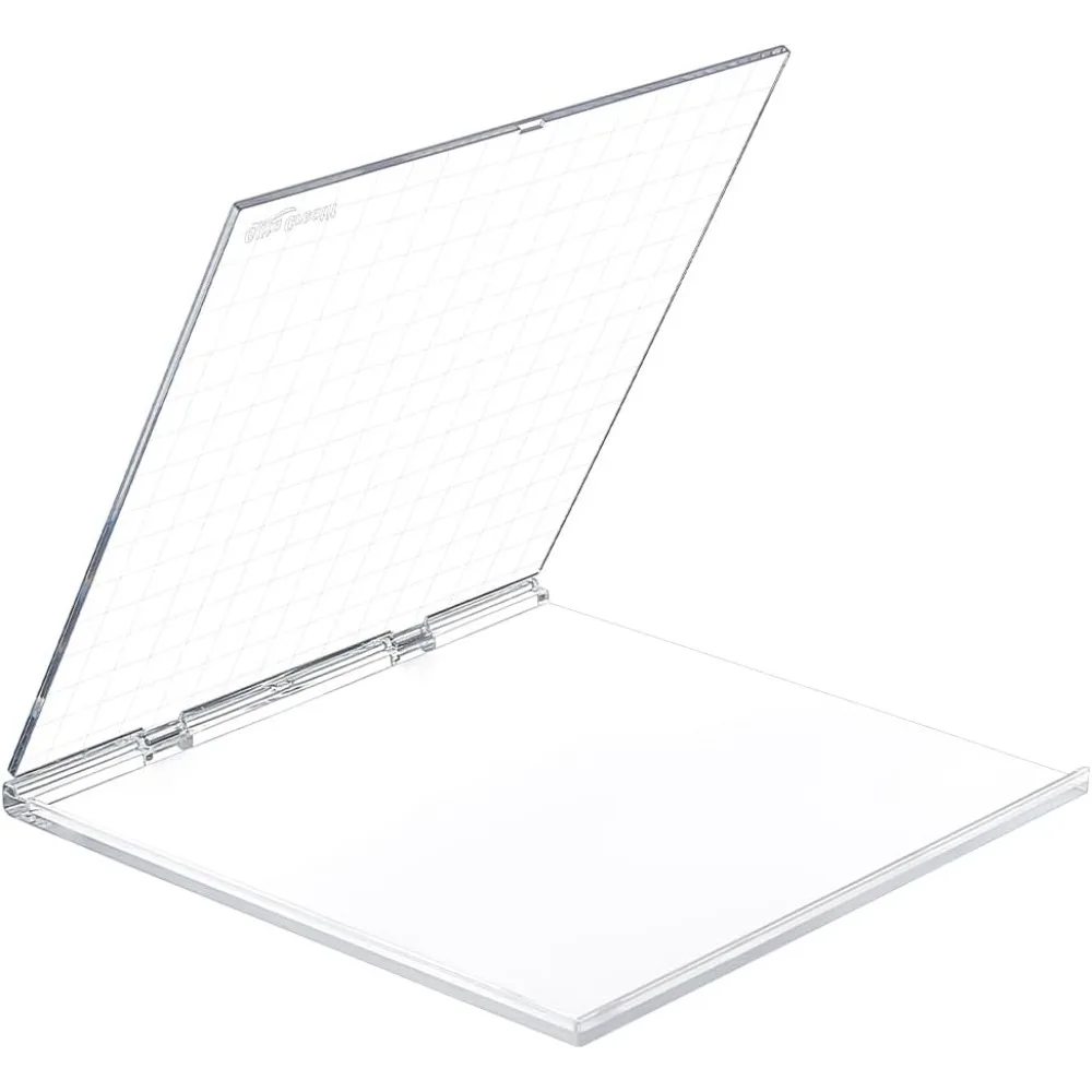 Acrylic Stamp Block 6.3 Inch Stamp Positioning Tool Folding Stamp Block Clear Stamps Scrapbook Craft Stamping Platform
Acrylic Stamp Block 6.3 Inch Stamp Positioning Tool Folding Stamp Block Clear Stamps Scrapbook Craft Stamping Platform