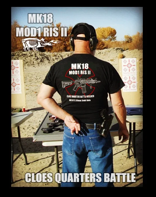 2025 New MK18 CQB Gun Shooting Military Tactical Outdoor Training Competition Short Sleeve T-Shirt Streetwear Sport Tee
2025 New MK18 CQB Gun Shooting Military Tactical Outdoor Training Competition Short Sleeve T-Shirt Streetwear Sport Tee