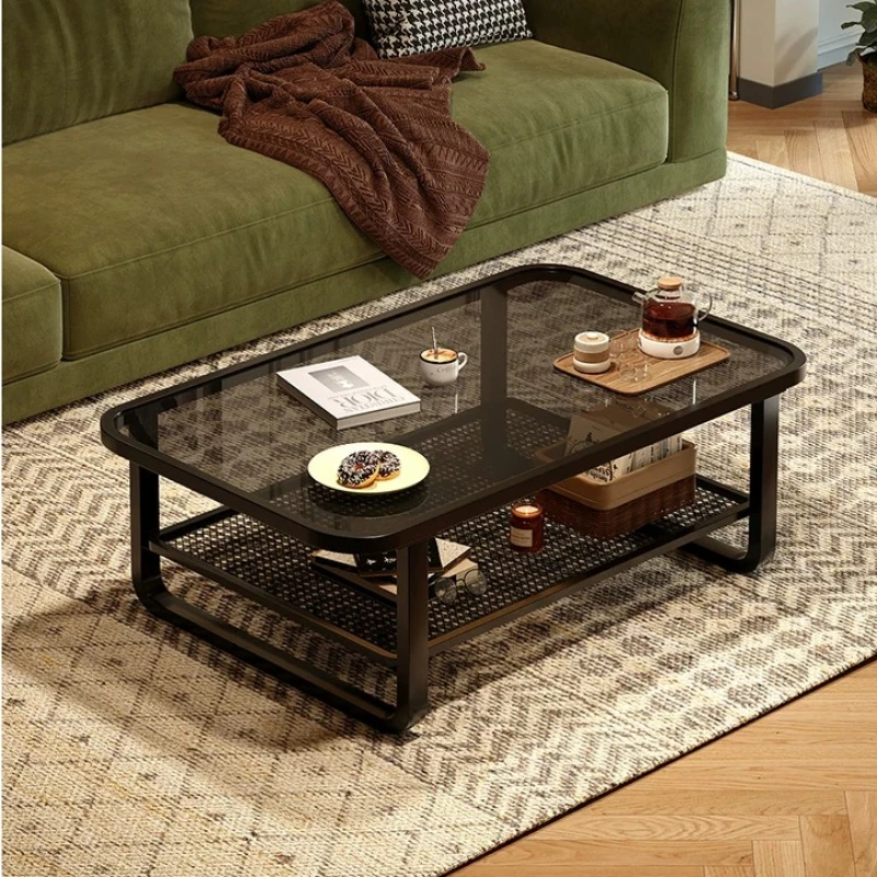 Low Black Coffee Table Modern Glass Cool Sofa Coffee Table Tray Garden Tavolino Da Salotto Furniture For Living Room
Low Black Coffee Table Modern Glass Cool Sofa Coffee Table Tray Garden Tavolino Da Salotto Furniture For Living Room