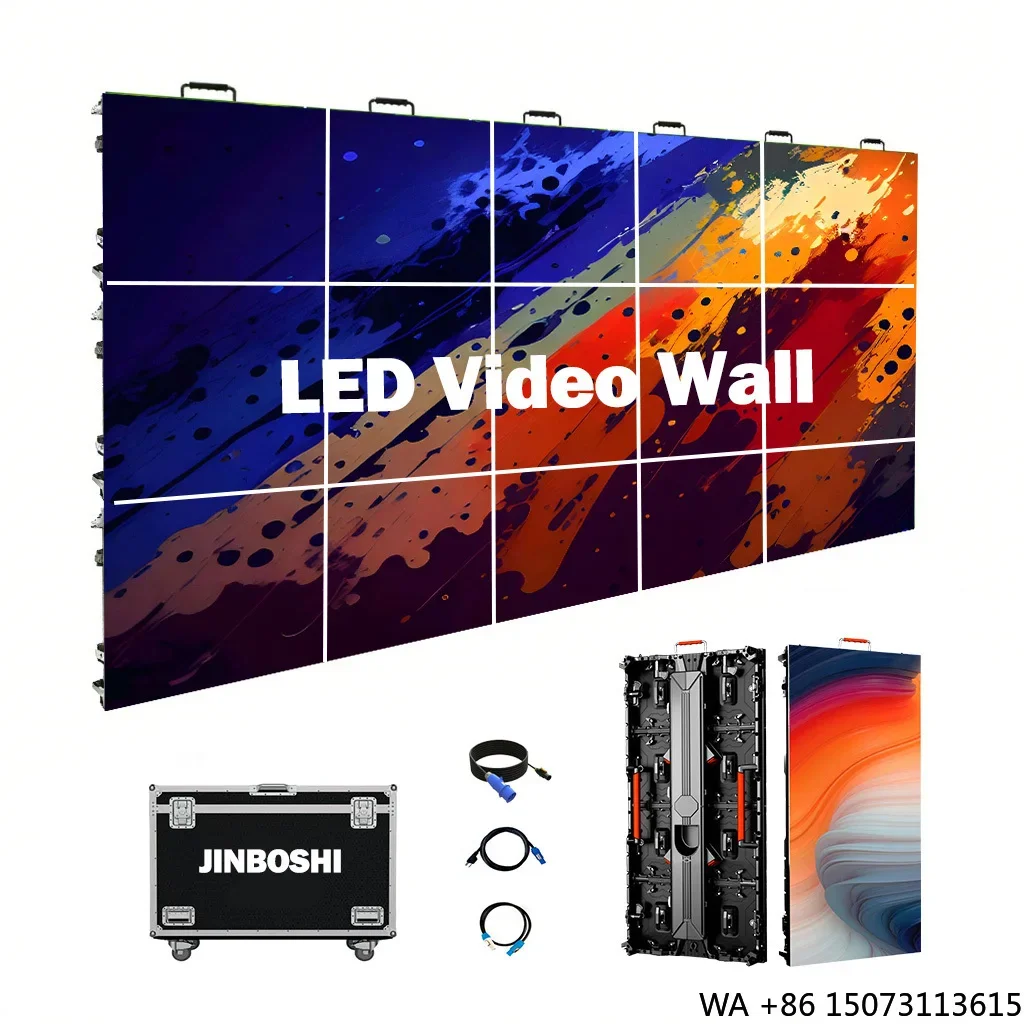 4m×3m P2.604/P3.91/P4.81 Complete LED System for Indoor Outdoor Stage Backdrop
4m×3m P2.604/P3.91/P4.81 Complete LED System for Indoor Outdoor Stage Backdrop