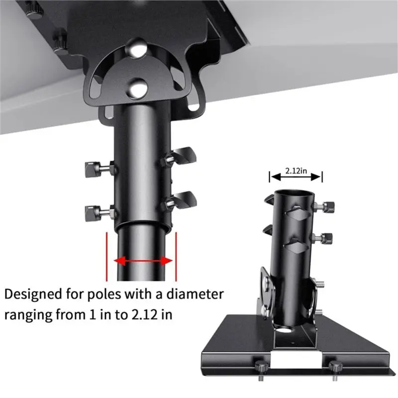 ABFI For Starlink MINI Mounting Kit Roof Adapter Holder Pole Mount Plate Accessories Mount Adapter
ABFI For Starlink MINI Mounting Kit Roof Adapter Holder Pole Mount Plate Accessories Mount Adapter