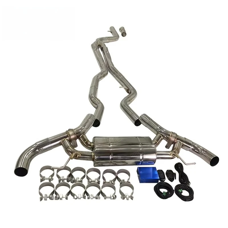 Exhaust System for 2022+ M240i G42 B58 3.0T Without OPF Valved Catback Stainless Steel Exhaust
Exhaust System for 2022+ M240i G42 B58 3.0T Without OPF Valved Catback Stainless Steel Exhaust