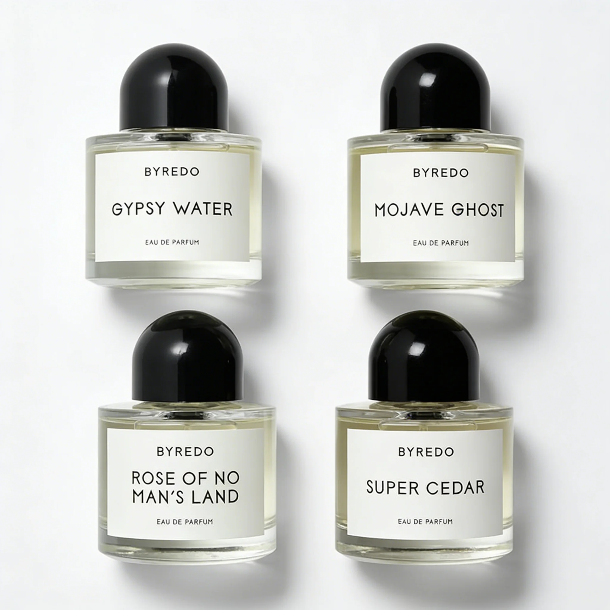 BYREDO Unisex Eau De Parfum Perfume Set 4-Piece - Mojave Ghost Rose of No Man's Land Super Cedar Gypsy Water Luxury Fragrance
BYREDO Unisex Eau De Parfum Perfume Set 4-Piece - Mojave Ghost Rose of No Man's Land Super Cedar Gypsy Water Luxury Fragrance