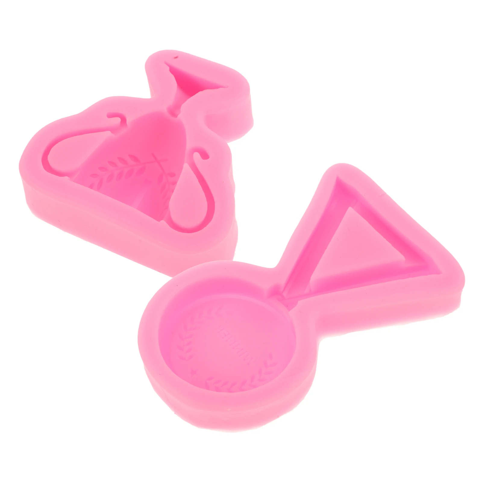 2pcs Trophy Medal Silicone Mold for Chocolate Fondant Cake Decor Pink Baking Molds Candy Jelly Pudding Sports Theme Prize
2pcs Trophy Medal Silicone Mold for Chocolate Fondant Cake Decor Pink Baking Molds Candy Jelly Pudding Sports Theme Prize