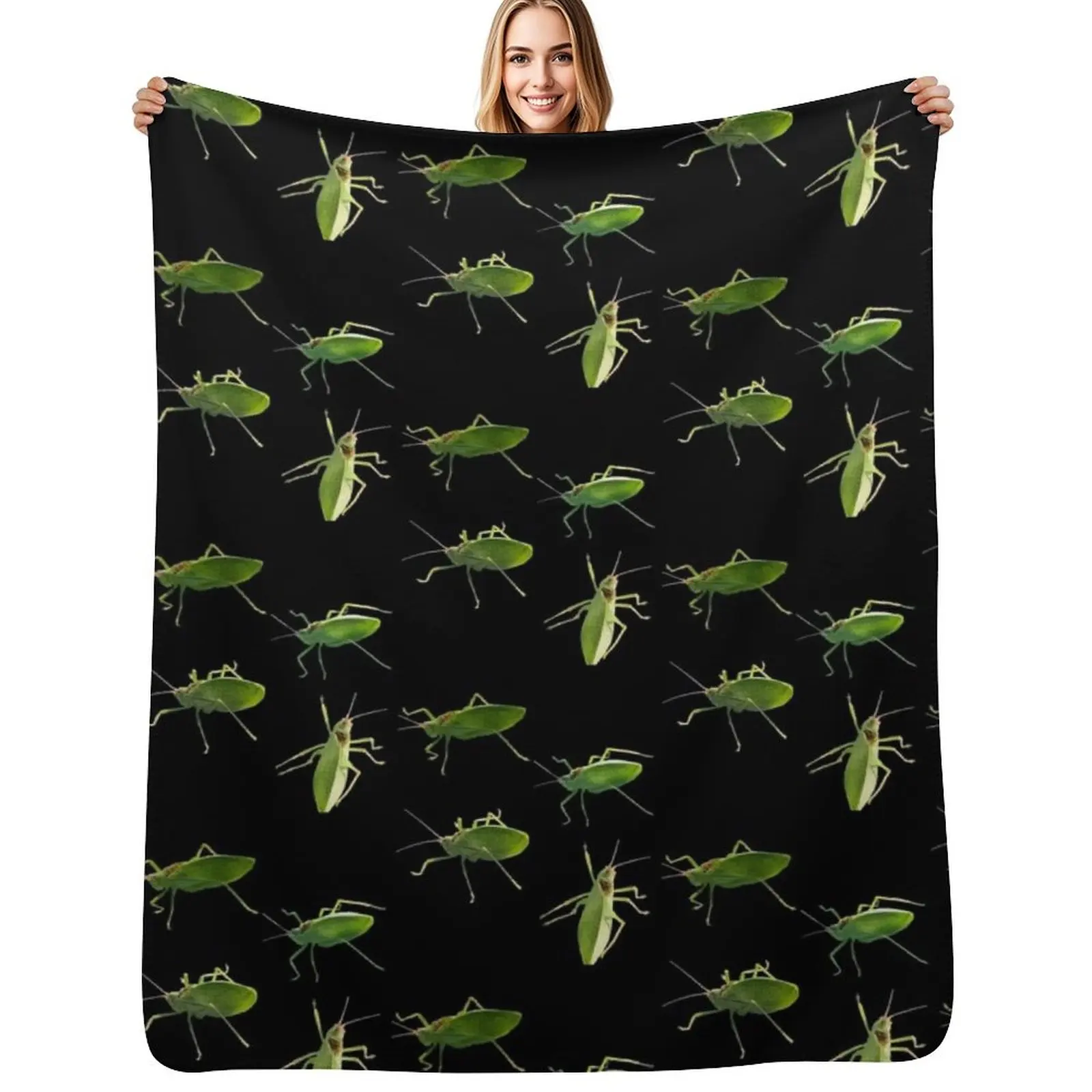 Katydids Throw Blanket Beautifuls Personalized Gift Summer Cute Plaid Blanket
Katydids Throw Blanket Beautifuls Personalized Gift Summer Cute Plaid Blanket