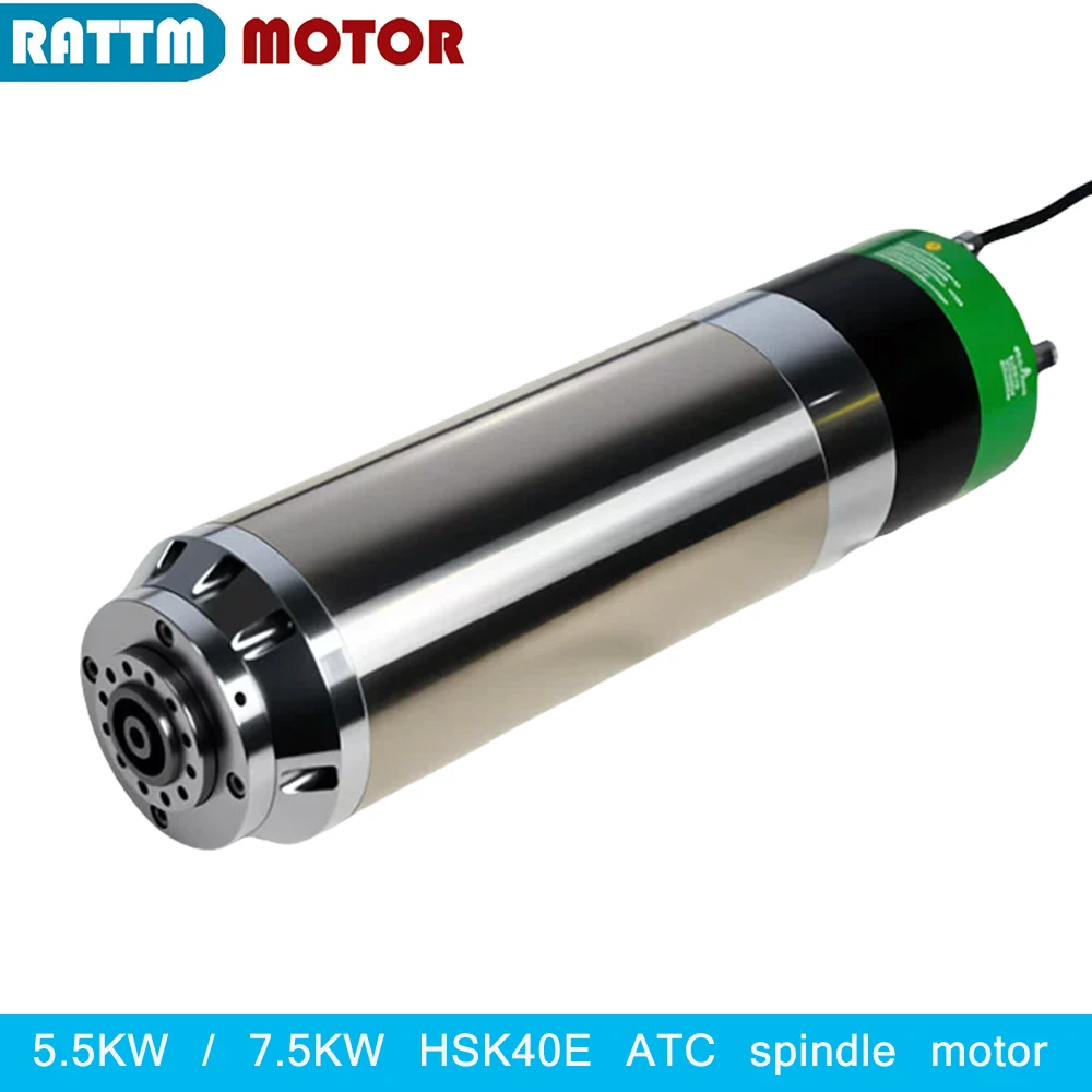 4 Poles HSK40E 7.5KW 5.5KW ATC Automatic tool change AUTO Water Cooling CNC Spindle Motor ceramic bearings Metal Router Milling
4 Poles HSK40E 7.5KW 5.5KW ATC Automatic tool change AUTO Water Cooling CNC Spindle Motor ceramic bearings Metal Router Milling