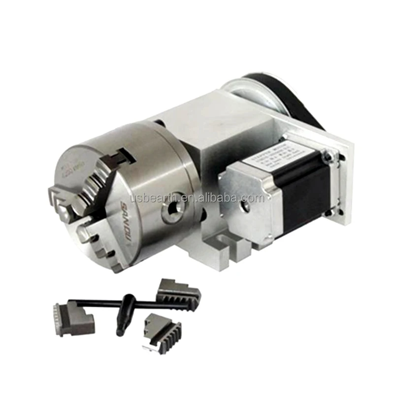 CNC 4th Axis Rotary Axis With Chuck For CNC Router A Aixs CNC Milling Machine 3 Jaw Chuck 50mm
CNC 4th Axis Rotary Axis With Chuck For CNC Router A Aixs CNC Milling Machine 3 Jaw Chuck 50mm