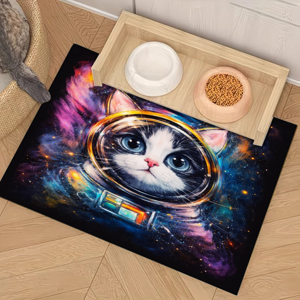 Cosmic Cat Astronaut Space Galaxy Non-Slip Pet Feeding Mat,Pet Supplies, Splash-Proof And Anti-Slip Mat Mats Cats Dogs
Cosmic Cat Astronaut Space Galaxy Non-Slip Pet Feeding Mat,Pet Supplies, Splash-Proof And Anti-Slip Mat Mats Cats Dogs