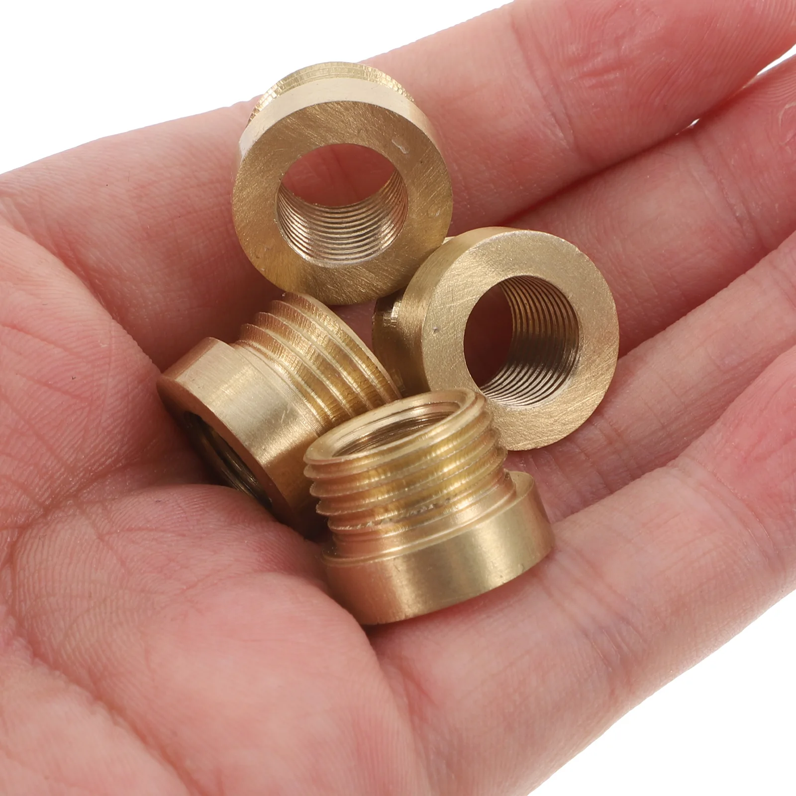 8 Pcs Metal Lighting Accessories Copper Thread Adapter Lamp Socket Replacement Kit to M10 Conversion Fitting
8 Pcs Metal Lighting Accessories Copper Thread Adapter Lamp Socket Replacement Kit to M10 Conversion Fitting