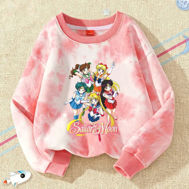 Sailors Moon Kid Pullover Sweatshirts Trendy Girl Long Sleeves Tops Autumn Winter Cartoon Child Clothes Birthday Gift
Sailors Moon Kid Pullover Sweatshirts Trendy Girl Long Sleeves Tops Autumn Winter Cartoon Child Clothes Birthday Gift
