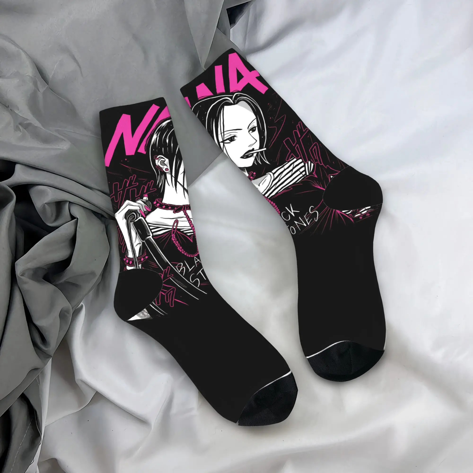 Anime Nana Osaki Stockings Graphic Elegant Socks Winter Anti Skid Socks Men Skateboard Soft Breathable Socks
Anime Nana Osaki Stockings Graphic Elegant Socks Winter Anti Skid Socks Men Skateboard Soft Breathable Socks