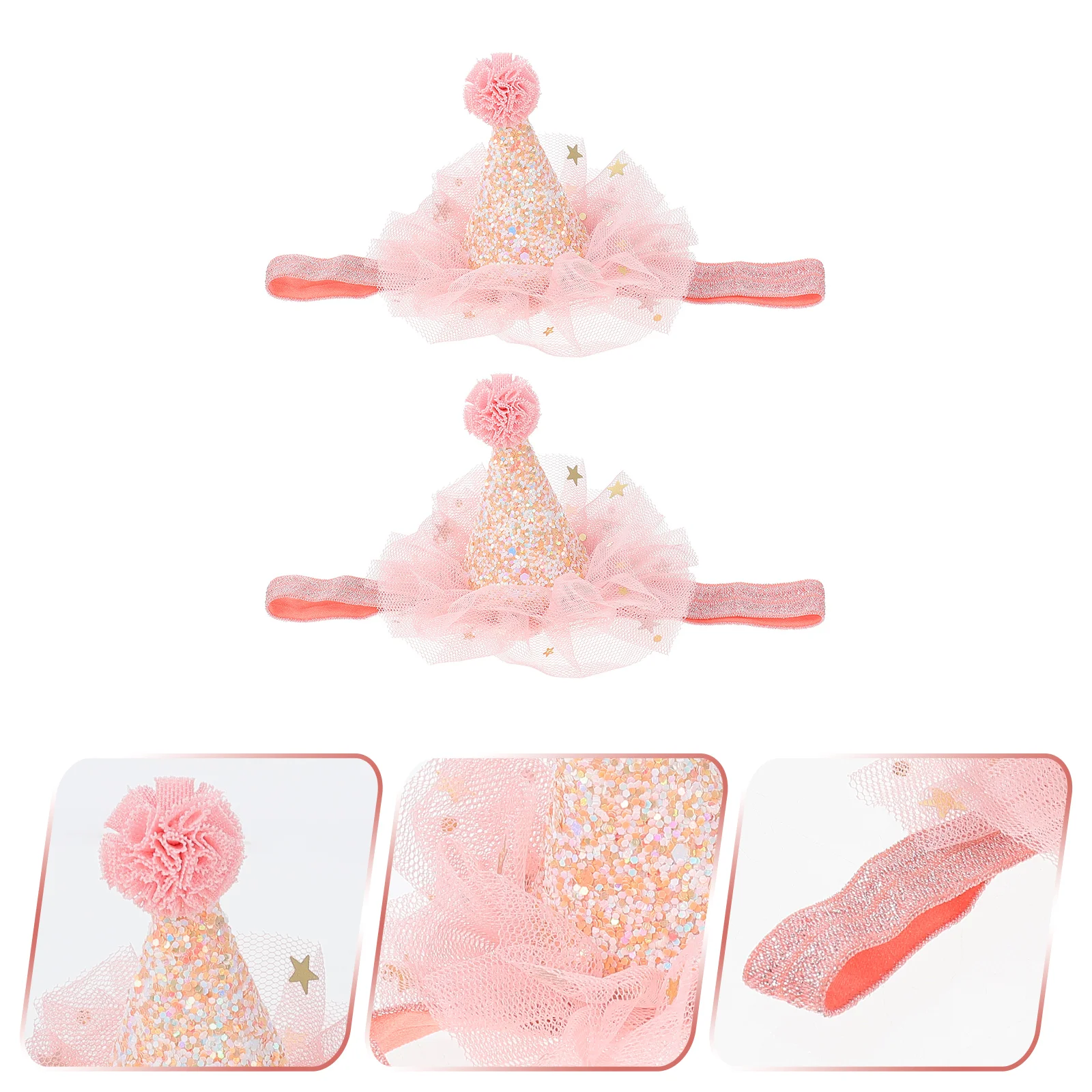 2 Pcs Baby Birthday Hat Cloth Toddler Headband Hats for Kids Party Hair Decor Children Headgear Newborn
2 Pcs Baby Birthday Hat Cloth Toddler Headband Hats for Kids Party Hair Decor Children Headgear Newborn