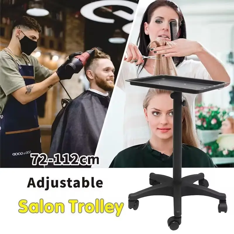 Hairdressing Tool Car Salon Spa Beauty Tattoo Metal Rolling Service Instrument Tray Convenient Storage Rack Black
Hairdressing Tool Car Salon Spa Beauty Tattoo Metal Rolling Service Instrument Tray Convenient Storage Rack Black