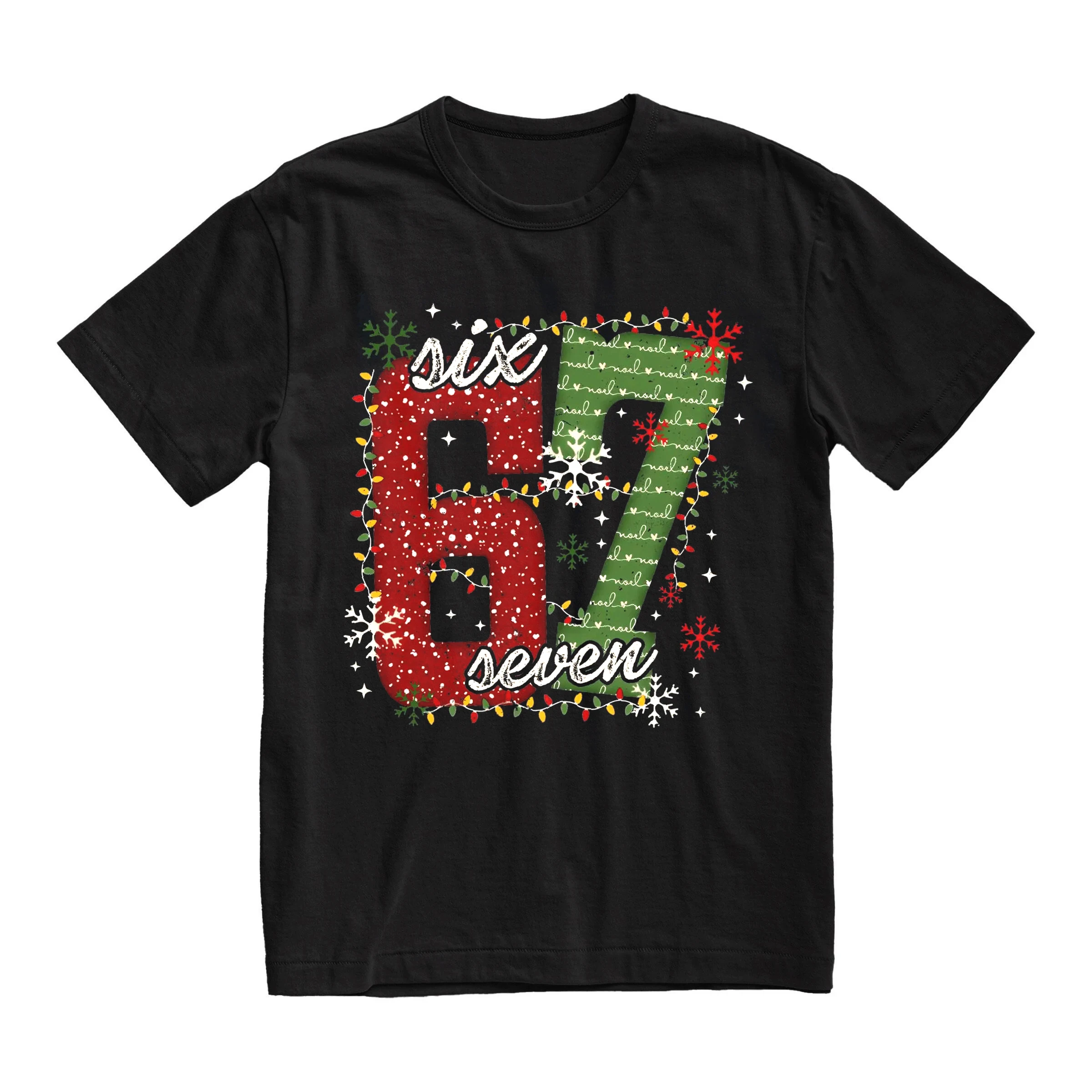 Christmas Six Seven 67 T-Shirt Funny Christmas Meme Tee Funny Christmas Parttern Printed Sweatshirt Women Family Clothing Top
Christmas Six Seven 67 T-Shirt Funny Christmas Meme Tee Funny Christmas Parttern Printed Sweatshirt Women Family Clothing Top