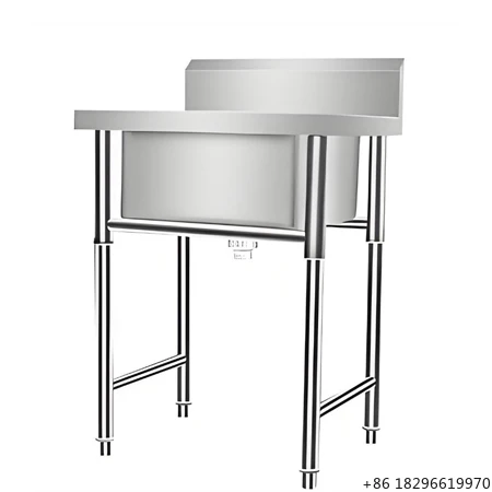 Commercial 304 Stainless Steel Sink Thickened Basin Kitchen Restaurant Washing Station Single Double Triple Bowl
Commercial 304 Stainless Steel Sink Thickened Basin Kitchen Restaurant Washing Station Single Double Triple Bowl