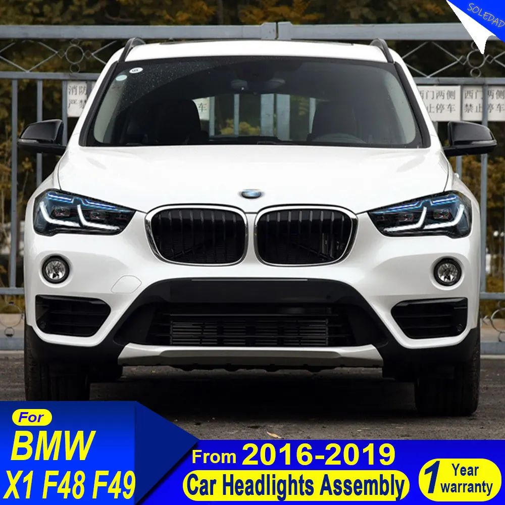 LED Head Lamp Car For BMW X1 F48 F49 Led Headlight Assembly 2016 2017 2018 2019 2020 2021 Upgrade Led Front Lights Plug And Play
LED Head Lamp Car For BMW X1 F48 F49 Led Headlight Assembly 2016 2017 2018 2019 2020 2021 Upgrade Led Front Lights Plug And Play