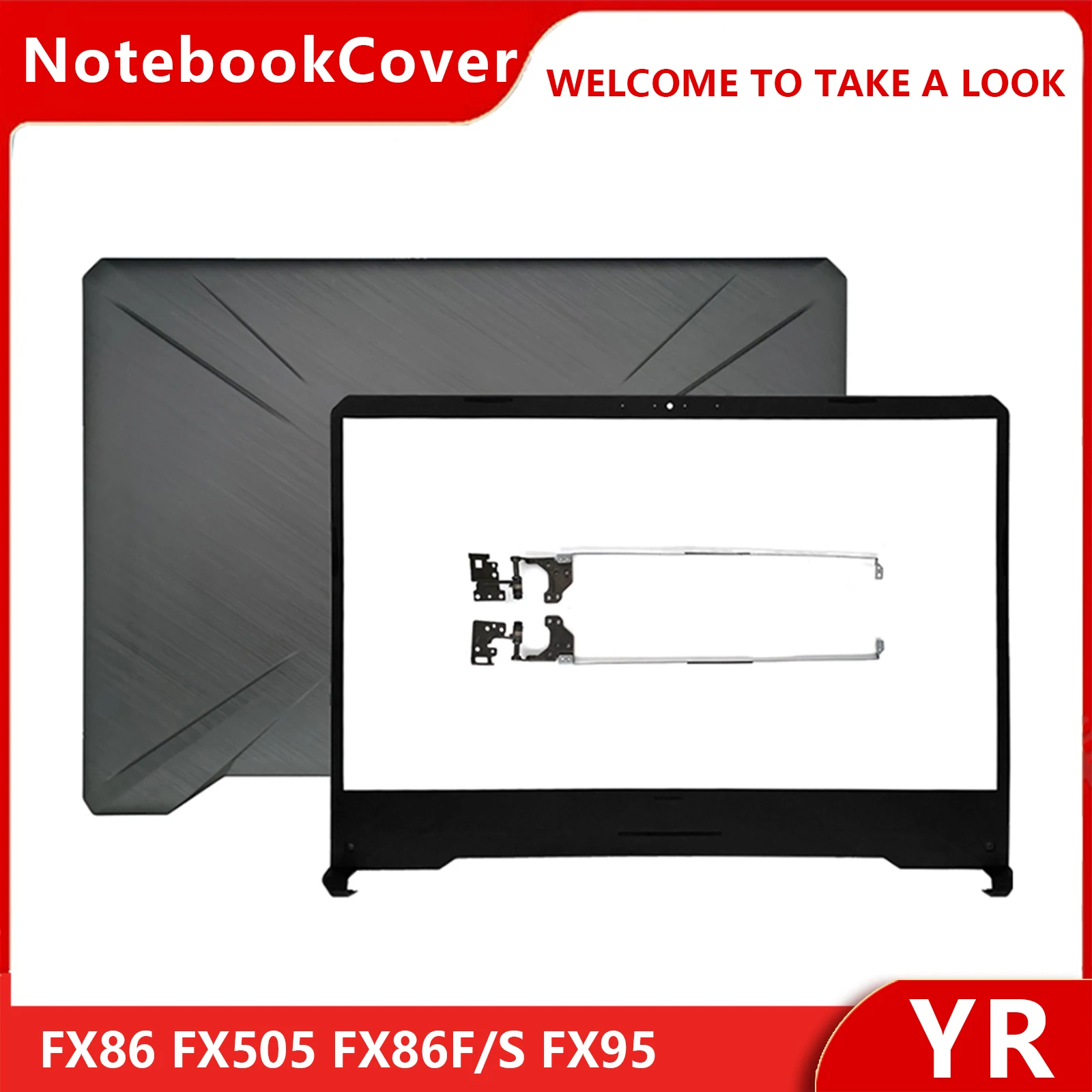 NEW For TUF Gaming FX86 FX505 FX86F/S FX95 FX505G Laptop Shell LCD Top Case/Back Cover/Front Bezel/Hinges
NEW For TUF Gaming FX86 FX505 FX86F/S FX95 FX505G Laptop Shell LCD Top Case/Back Cover/Front Bezel/Hinges