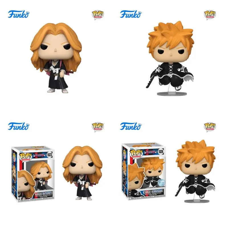 FUNKO POP оригинальный аниме мультфильм Бог смерти Ичиго Куросаки Мацумото Рейнсуку игрушечные фигурки коллекция модель игрушки подарки на день рождения
FUNKO POP оригинальный аниме мультфильм Бог смерти Ичиго Куросаки Мацумото Рейнсуку игрушечные фигурки коллекция модель игрушки подарки на день рождения