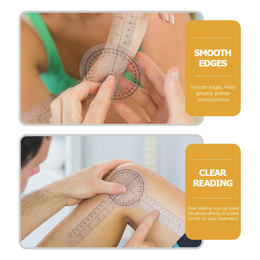 Plastic Ruler Set Spinal Finger Medical Rotary Angle Measuring Protractor Physiotherapy Home Use Students Quality Professional
Plastic Ruler Set Spinal Finger Medical Rotary Angle Measuring Protractor Physiotherapy Home Use Students Quality Professional