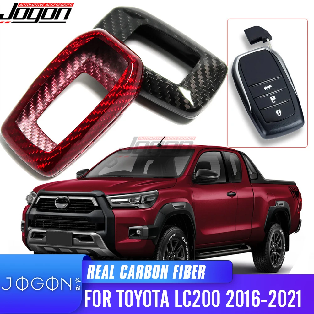 Carbon Fiber Car Key Case Smart Key Remote Fob Shell Cover Trim For Toyota Land Cruiser LC200 2016 2017 2018 2019 2020 2021
Carbon Fiber Car Key Case Smart Key Remote Fob Shell Cover Trim For Toyota Land Cruiser LC200 2016 2017 2018 2019 2020 2021