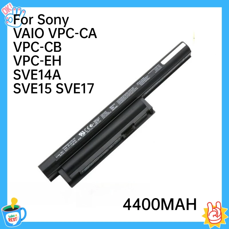 VGP-BPS26 Аккумулятор для ноутбука 11,1 В 5200 мАч для Sony VAIO VPC-CA VPC-CB VPC-EH SVE14A SVE15 SVE17 Замена для VGP-BPL26 VGP-BPS26A
VGP-BPS26 Аккумулятор для ноутбука 11,1 В 5200 мАч для Sony VAIO VPC-CA VPC-CB VPC-EH SVE14A SVE15 SVE17 Замена для VGP-BPL26 VGP-BPS26A