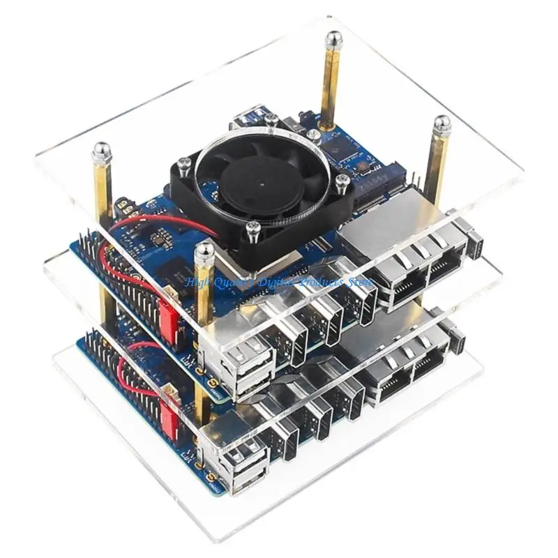 U2JE Transparent Acrylic Case for OrangePi 5 Perfect for Clear Heatsink Enclosure Box
U2JE Transparent Acrylic Case for OrangePi 5 Perfect for Clear Heatsink Enclosure Box