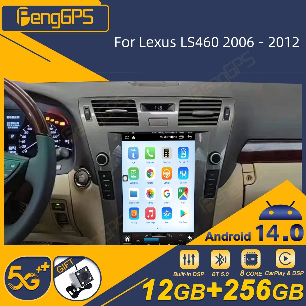 Для Lexus LS460 2006-2012 Android автомобильный радиоприемник беспроводной Carplay стереоприемник авторадио мультимедийный плеер GPS Navi сенсорный экран
Для Lexus LS460 2006-2012 Android автомобильный радиоприемник беспроводной Carplay стереоприемник авторадио мультимедийный плеер GPS Navi сенсорный экран