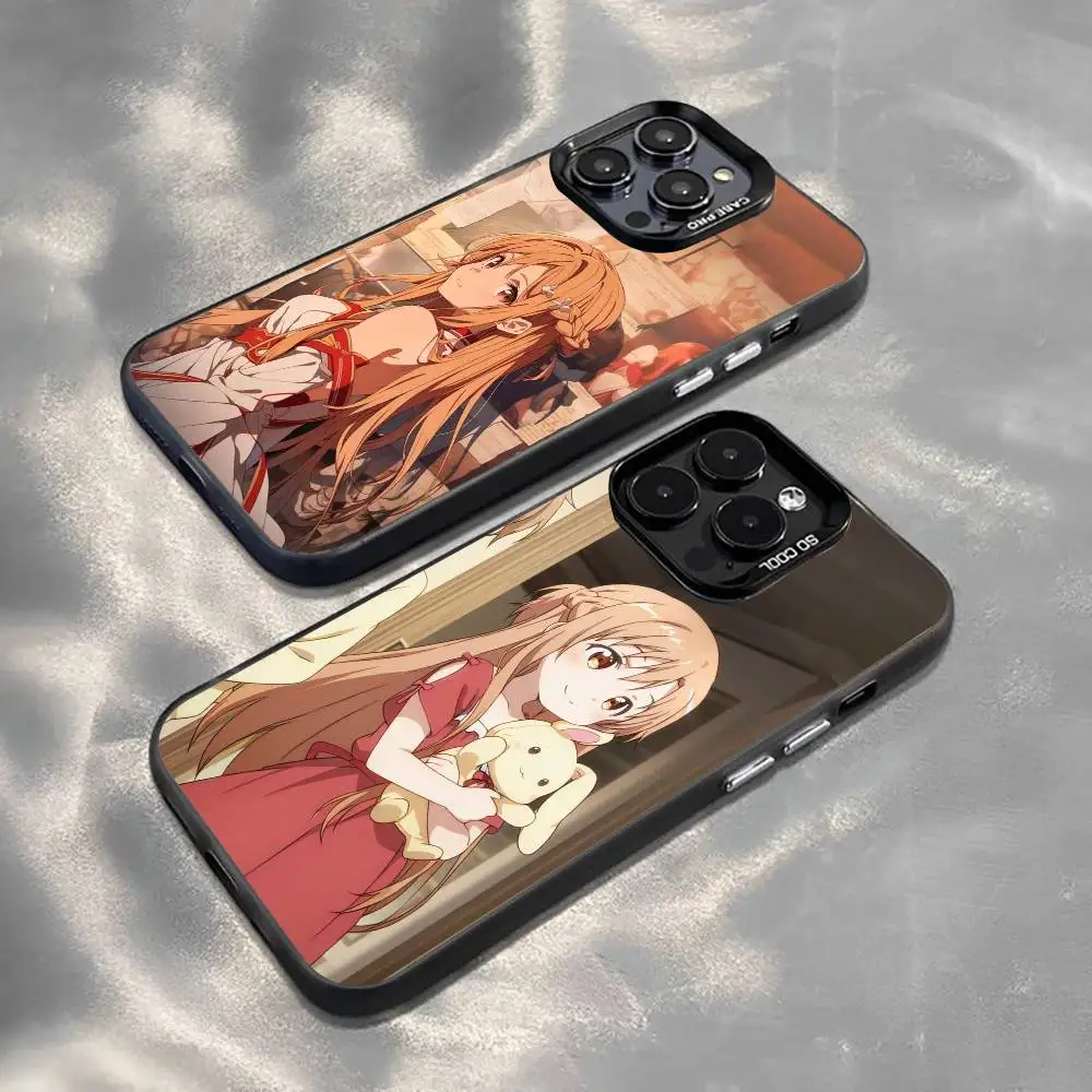 S-Sword Art Online A-Asuna Phone Case For iPhone 17,16,15,14,13,12,11 Plus,Pro Max,XS,Colorful Silver Black Cover
S-Sword Art Online A-Asuna Phone Case For iPhone 17,16,15,14,13,12,11 Plus,Pro Max,XS,Colorful Silver Black Cover