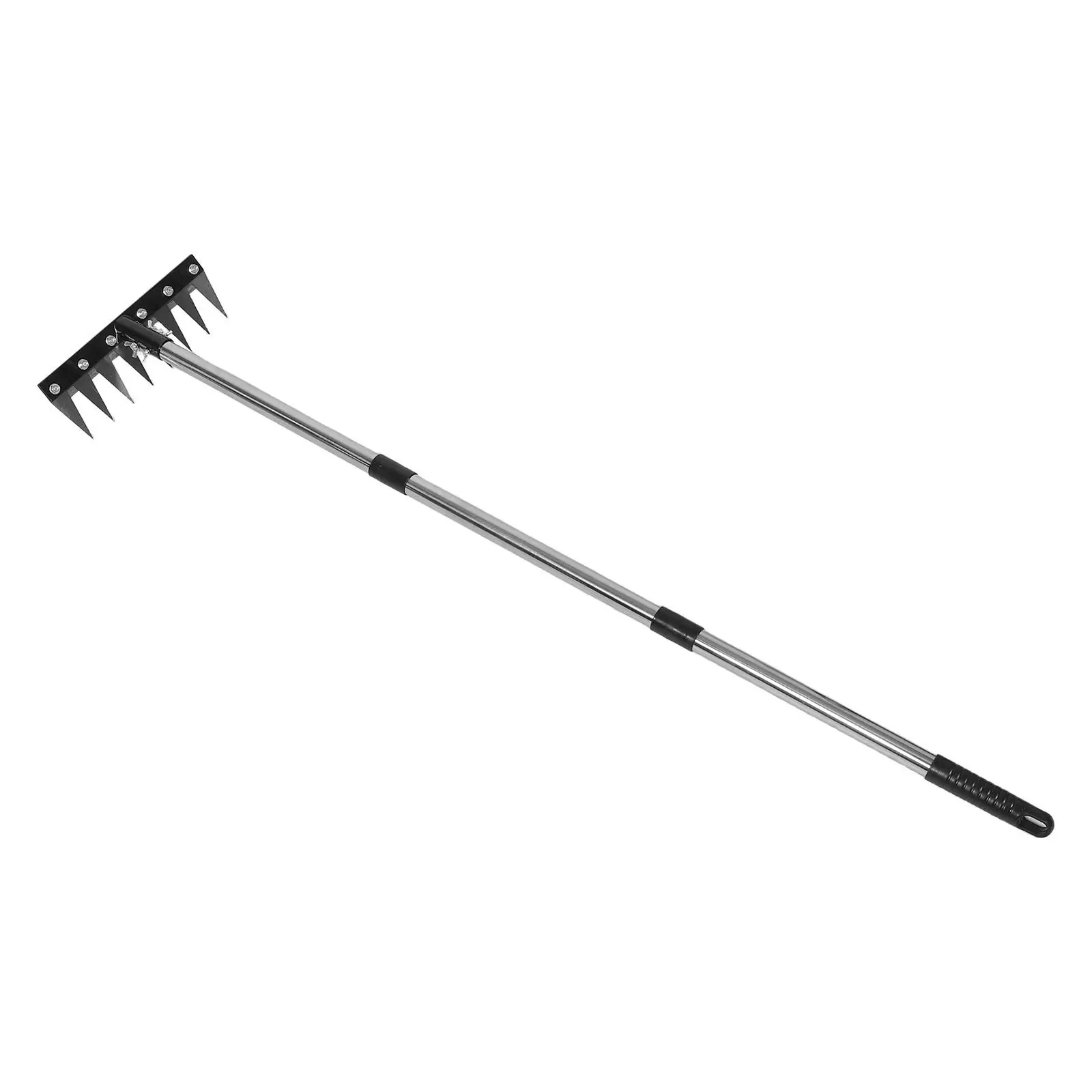 Metal Garden Rake Heavy Duty 47 Inch Adjustable Hand Rake for Soil Cultivation Weeding Lawn Leveling Sand Gravel Smoothing Yard
Metal Garden Rake Heavy Duty 47 Inch Adjustable Hand Rake for Soil Cultivation Weeding Lawn Leveling Sand Gravel Smoothing Yard