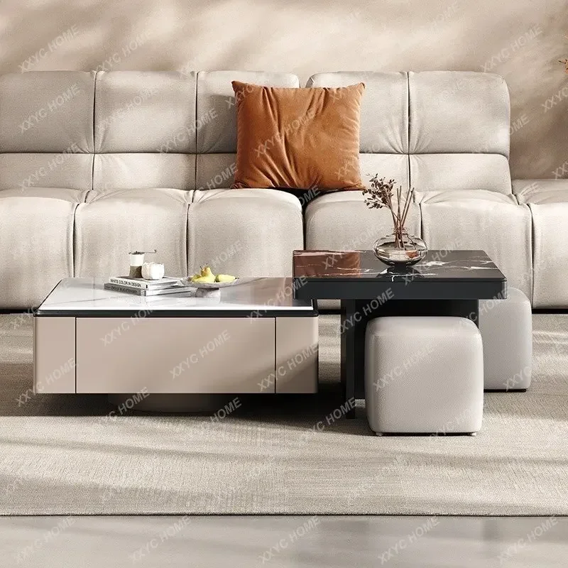 Z Minimalist creative living room home technology stone square coffee table
Z Minimalist creative living room home technology stone square coffee table