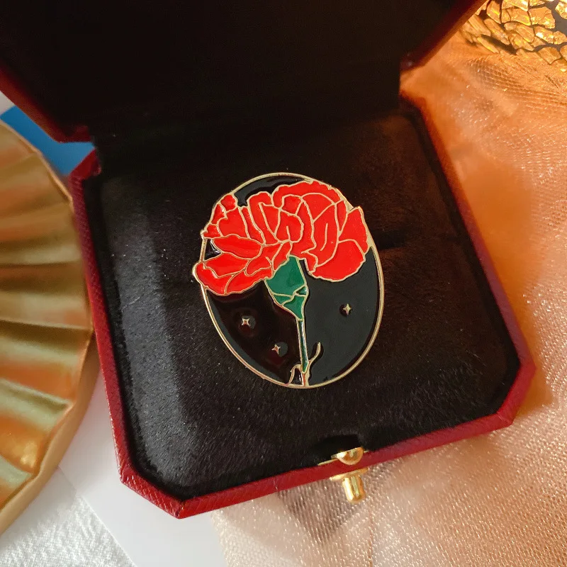 Vintage French Enamel Painted Carnation Brooch Fine Pins Fashion Corsage Accessories Mom Gift
Vintage French Enamel Painted Carnation Brooch Fine Pins Fashion Corsage Accessories Mom Gift