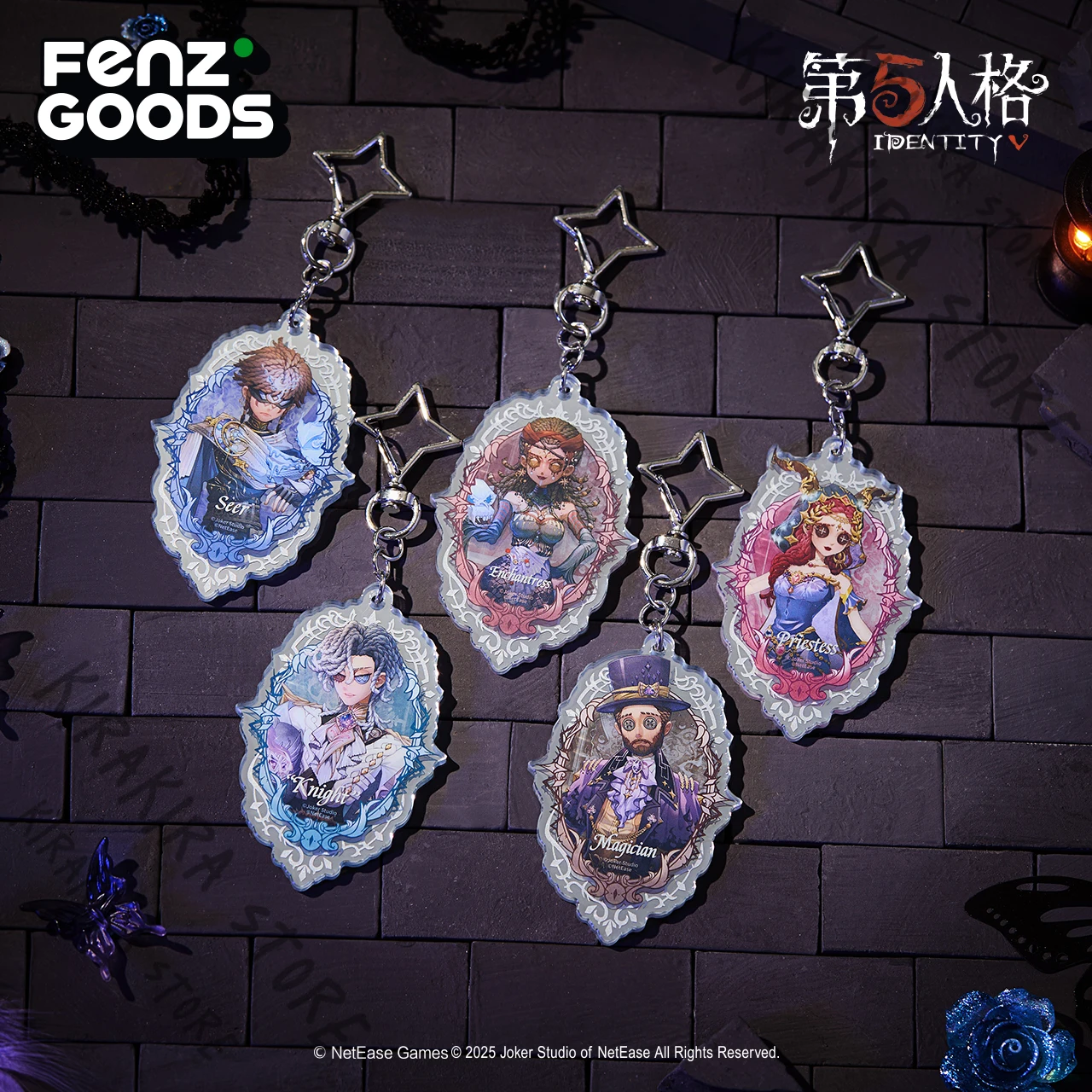 Identity Ⅴ Eli Clark Fiona Gilman Galatea Patricia Dorval Acrylic Keychain Pendant official Keyring Cosplay Bag Hang Decorations
Identity Ⅴ Eli Clark Fiona Gilman Galatea Patricia Dorval Acrylic Keychain Pendant official Keyring Cosplay Bag Hang Decorations