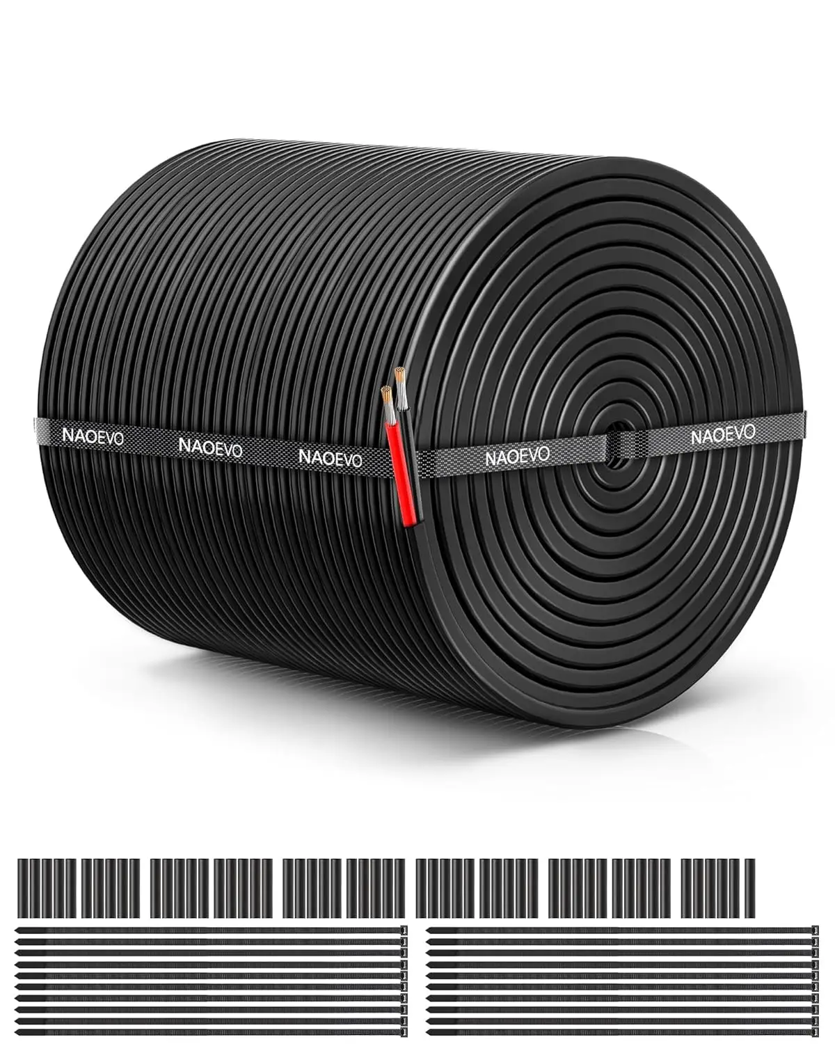 16 Gauge Wire 2 Conductor Electrical Wire, 16 AWG Stranded PVC Cord, 12V Low Voltage/Tinned Copper/Flexible Cable for Automotive
16 Gauge Wire 2 Conductor Electrical Wire, 16 AWG Stranded PVC Cord, 12V Low Voltage/Tinned Copper/Flexible Cable for Automotive