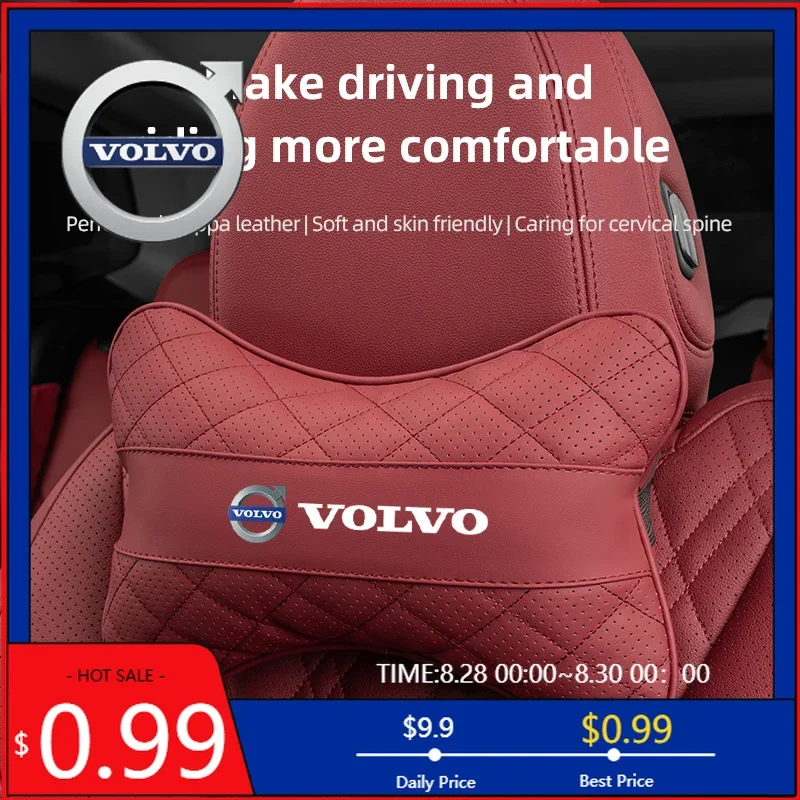 2026 Hot Cup Holders 1Pcs Volvo Logo Headrest Car Seat Neck Pillow Accessories For Volvo ES90 EC40 EX40 EM90 XC90 V90 V60 XC60 V
2026 Hot Cup Holders 1Pcs Volvo Logo Headrest Car Seat Neck Pillow Accessories For Volvo ES90 EC40 EX40 EM90 XC90 V90 V60 XC60 V