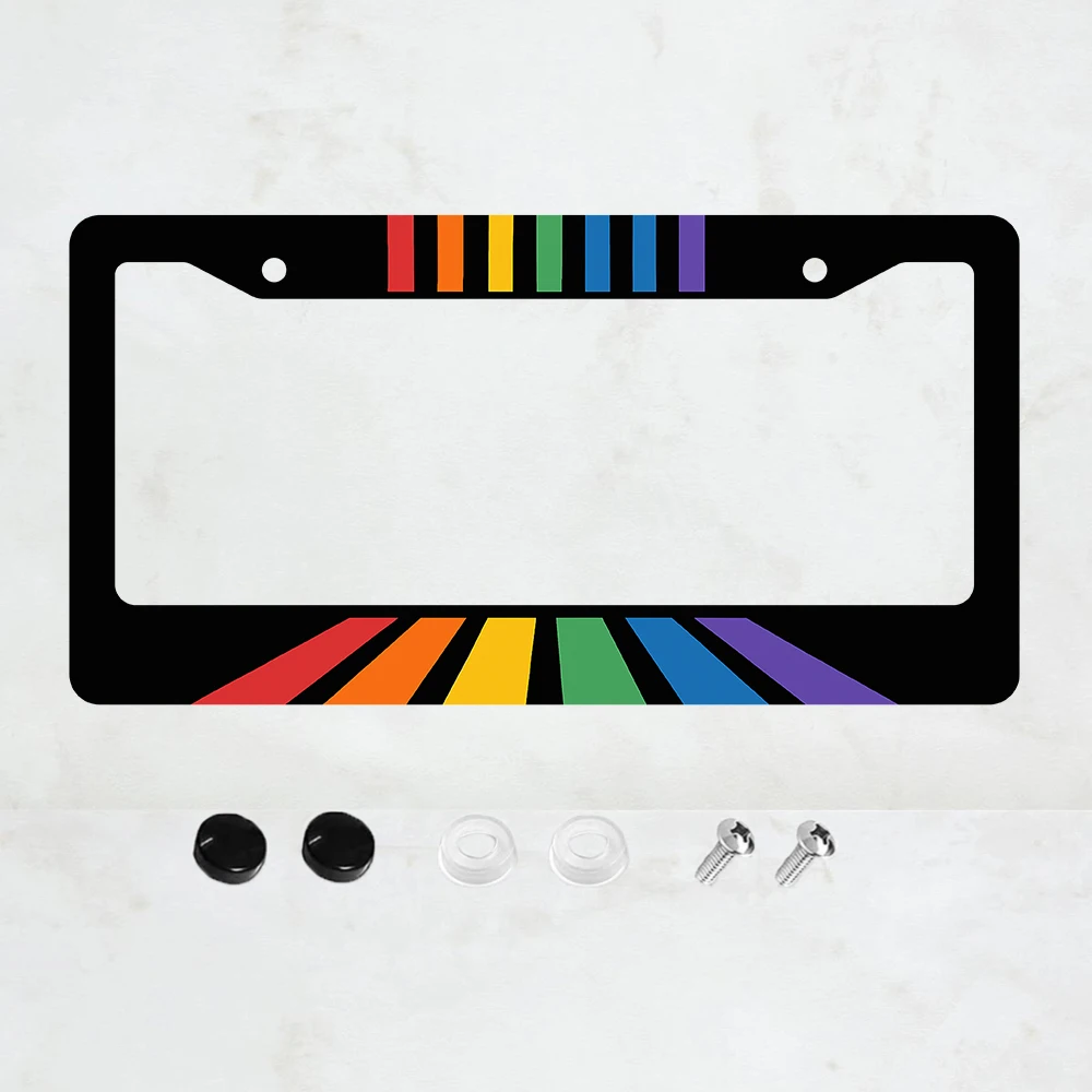 1 шт. рамка для номерного знака с 2 отверстиями, радужных цветов, алюминиевая, 6x12 дюймов, с винтами, стандартный размер для Америки, Канады и Мексики.
1 шт. рамка для номерного знака с 2 отверстиями, радужных цветов, алюминиевая, 6x12 дюймов, с винтами, стандартный размер для Америки, Канады и Мексики.