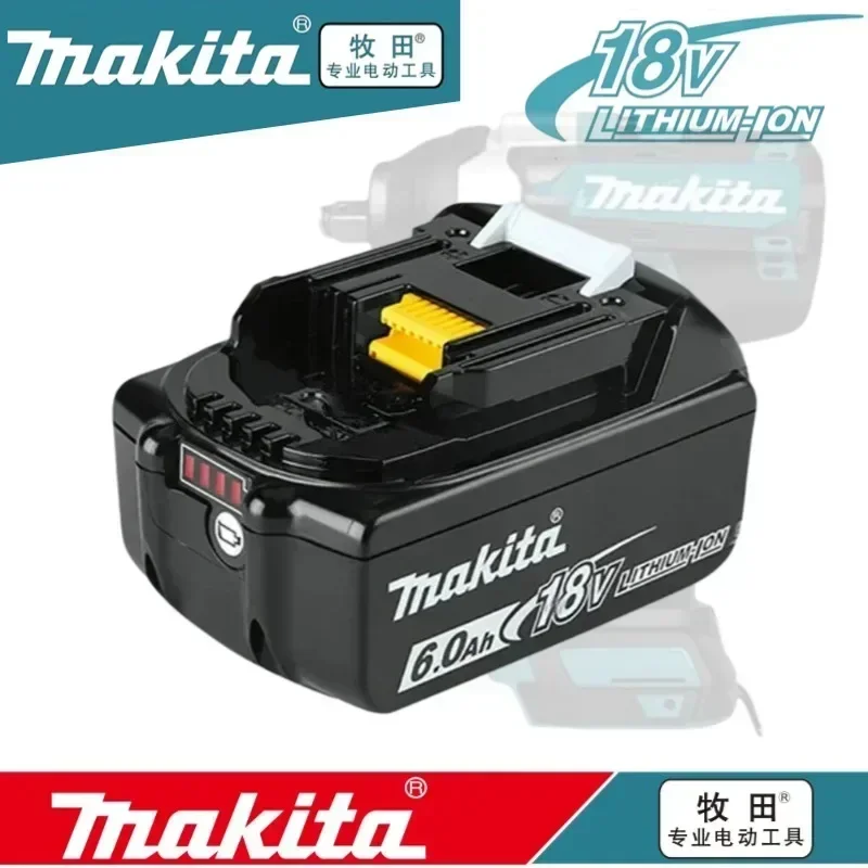 100% Genuine 18V Makita 6Ah/5Ah/3Ah for Makita Battery BL1840 BL1830B BL1850B BL1850 BL1860 BL1815 Replacement Lithium Battery
100% Genuine 18V Makita 6Ah/5Ah/3Ah for Makita Battery BL1840 BL1830B BL1850B BL1850 BL1860 BL1815 Replacement Lithium Battery